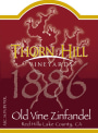 Thorn Hill Vineyards  2014  Front Label