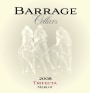 Barrage Cellars Trifecta Merlot 2008 Front Label