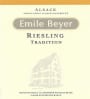 Domaine Emile Beyer Tradition Riesling 2017  Front Label