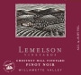 Lemelson Chestnut Hill Pinot Noir 2012  Front Label