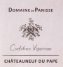 Domaine de Panisse Chateauneuf-du-Pape Confidence Vigneronne 2015  Front Label