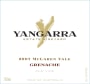 Yangarra Old Vine Grenache 2007 Front Label