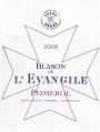 Chateau L'Evangile Pomerol Blason 2005 Front Label