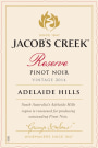 Jacob's Creek Reserve Pinot Noir 2014 Front Label