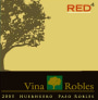 Vina Robles Red4 2005  Front Label