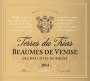Cave Balma Vénitia Beaumes de Venise Terres du Trias 2014 Front Label