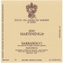 Marchesi di Gresy Barbaresco Martinenga (375ML half-bottle) 2020  Front Label