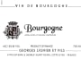 Domaine Georges Lignier Bourgogne Rouge 2021  Front Label