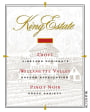 King Estate Croft Vineyard Pinot Noir 2012  Front Label