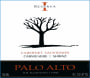Bodega Palo Alto Reserve Red 2016  Front Label