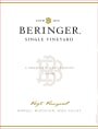 Beringer Vogt Vineyard Cabernet Sauvignon 2009  Front Label
