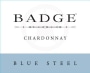 Badge Blue Steel Chardonnay 2018  Front Label
