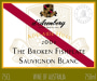 d'Arenberg The Broken Fishplate Sauvignon Blanc 2008  Front Label