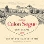 Chateau Calon-Segur (1.5 Liter Magnum) 2014 Front Label