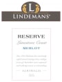 Lindeman’s Bin Series Reserve Merlot 2012  Front Label