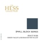 Hess Small Block Series Pinot Noir 2014 Front Label
