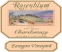 Rosenblum Cellars Paragon Vineyard Chardonnay 2001  Front Label