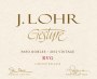 J. Lohr Gesture RVG 2012  Front Label