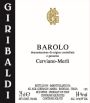 Azienda Giribaldi Barolo Cerviano-Merli 2013  Front Label