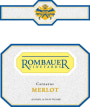 Rombauer Carneros Merlot 2012  Front Label
