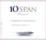 10SPAN Vineyards  2014  Front Label