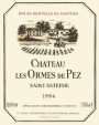 Chateau de Pez  1994 Front Label