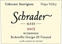 Schrader Beckstoffer Georges III Vineyard GIII Cabernet Sauvignon 2015  Front Label