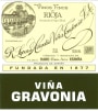 R. Lopez de Heredia Vina Gravonia 2006  Front Label