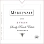 Merryvale Stanley Ranch Estate Syrah 2008  Front Label