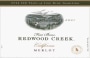 Redwood Creek Merlot 2001  Front Label