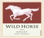 Wild Horse Paso Robles Merlot 2006  Front Label