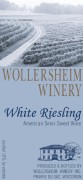Wollersheim Winery White Riesling 2013  Front Label