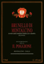 Il Poggione Brunello di Montalcino Rouge 1992  Front Label