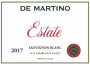 De Martino Estate Organic Sauvignon Blanc 2017  Front Label