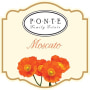 Ponte Family Estate Moscato 2014  Front Label