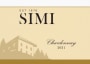 Simi California Chardonnay (375ML half-bottle) 2021  Front Label