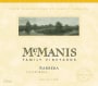 McManis Family Vineyards Barbera 2008  Front Label