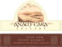 Anam Cara Estate Reserve Pinot Noir 2009  Front Label