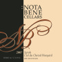Nota Bene Cellars Ciel du Cheval Vineyard Syrah 2007 Front Label