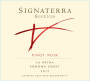 Benziger La Reyna Pinot Noir 2012  Front Label