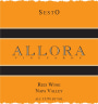 Allora Sesto 2012  Front Label