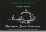 Jean Fournier Champ Forey Aligote 2018  Front Label