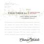 Chateau Ste. Michelle Cold Creek Vineyard Red 2011  Front Label