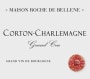 Maison Roche de Bellene Corton-Charlemagne Grand Cru 2012 Front Label