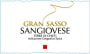 Farnese Gran Sasso Sangiovese 2008  Front Label