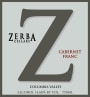 Zerba Cellars Cabernet Franc 2015  Front Label