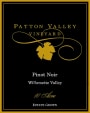 Patton Valley 10 Acre Pinot Noir 2009  Front Label