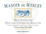 Domaine Berger-Rive Manoir de Mercey Clos des Dames Blanc 2015  Front Label