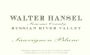 Walter Hansel Sauvignon Blanc 2008 Front Label