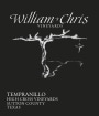 William Chris Vineyards High Cross Vineyards Tempranillo 2018  Front Label